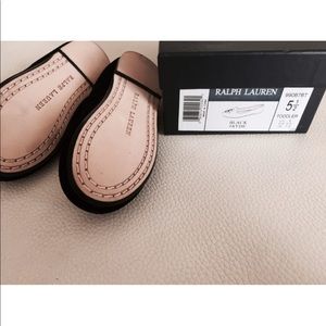Ralph Lauren black velure baby’s shoes size 5.5